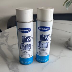 Glass Cleaner Spray – White/Blue Can